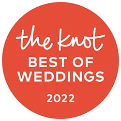 The Knot 2022 Best of Weddings logo